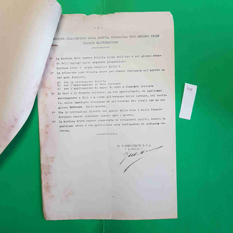 PARTITO NAZIONALE FASCISTA FASCI DI COMBATTIMENTO 1935 LOTTA CONTRO LE MOSCHE