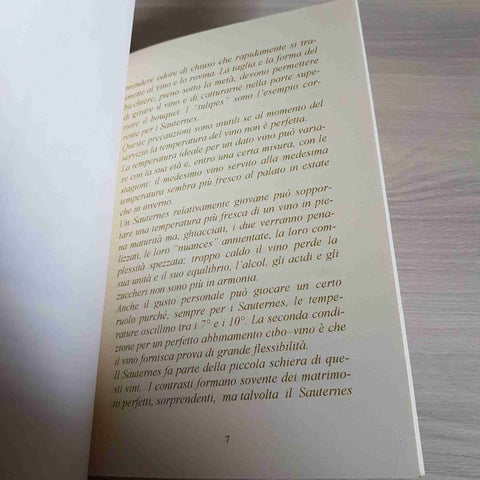PIPPO TRENTANI - IL SAUTERNES IN TAVOLA E IN CUCINA - 2001 enologia enoteca