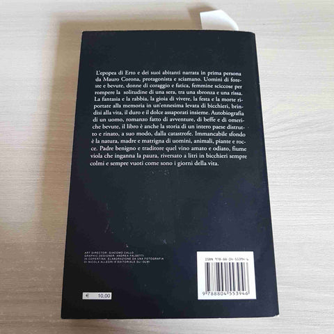 MAURO CORONA - MONDADORI - ASPRO E DOLCE - 2012