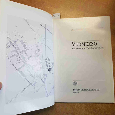 MARIO COMINCINI - VERMEZZO DAL MEDIOEVO ALL'ETA' CONTEMPORANEA 1995 ABBIATENSE