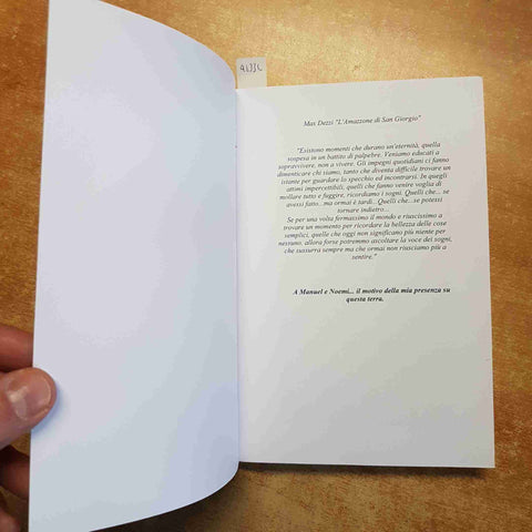 MAX DEZZI - L'AMAZZONE DI SAN GIORGIO romanzo giallo 2011 MANCA IL FRONTESPIZIO