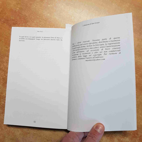 MAX DEZZI - L'AMAZZONE DI SAN GIORGIO romanzo giallo 2011 MANCA IL FRONTESPIZIO