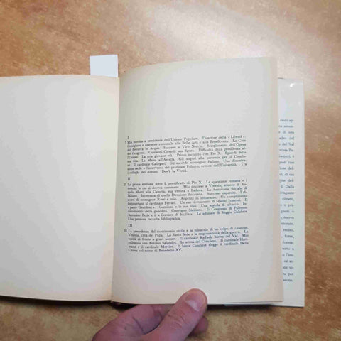 GIUSEPPE DALLA TORRE MEMORIE 1965 MONDADORI prima edizione L'OSSERVATORE ROMANO