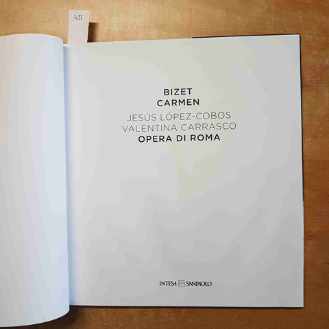 JESUS LOPEZ COBOS VALENTINA CARRASCO BIZET CARMEN Opera di Roma INTESA vox imago