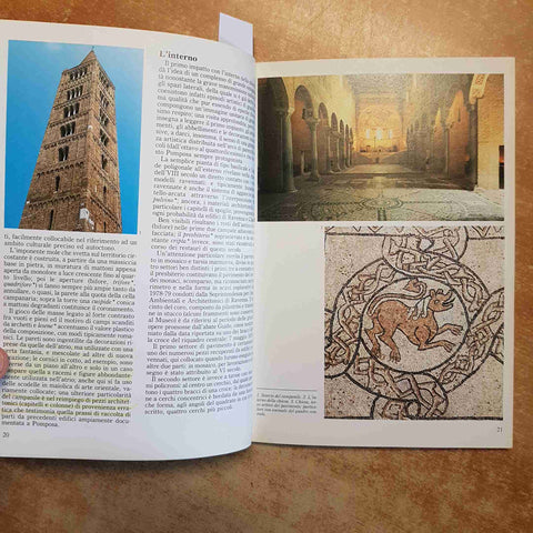 POMPOSA STORIA E ARTE DELL'ABBAZIA guida pratica agli affreschi 1988 ITALCARDS