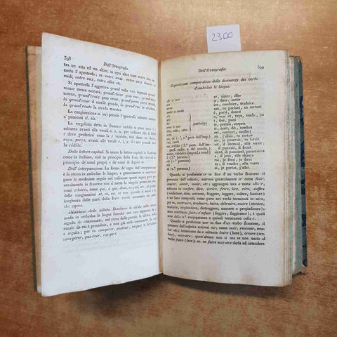 CORSO COMPLETO DI LINGUA FRANCESE AD USO DEGLI ITALIANI 1843 SALVATORE TORRETTI