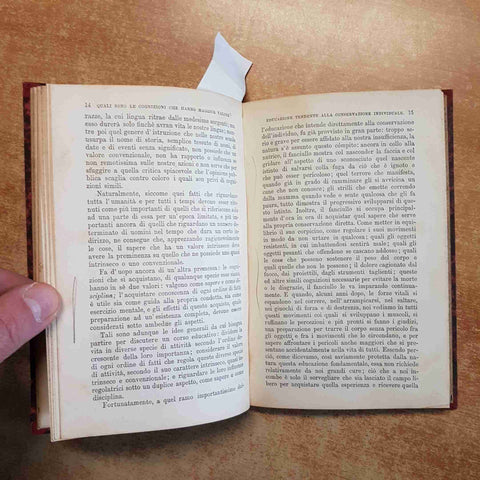 HERBERT SPENCER - EDUCAZIONE INTELLETTUALE, MORALE E FISICA 1894 BARBERA FIRENZE