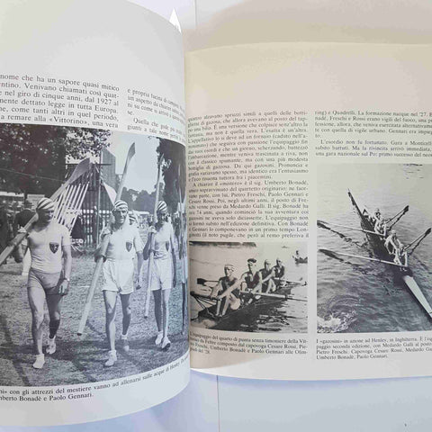 CENTO ANNI SUL PO VITTORINO DA FELTRE PIACENZA CANOTTIERI SPORT STORIA 1983