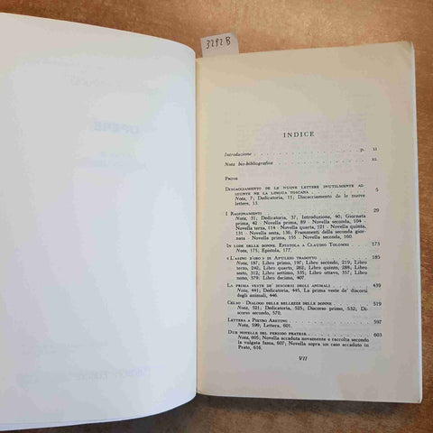AGNOLO FIRENZUOLA OPERE - SANSONI 1993 ADRIANO SERONI - BIBLIOTECA UNIVERSALE