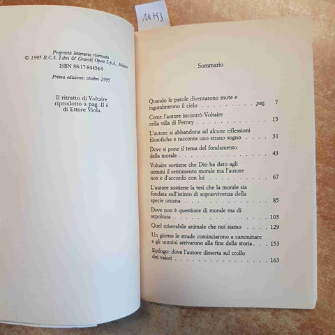 ALLA RICERCA DELLA MORALE PERDUTA - EUGENIO SCALFARI 1° EDIZIONE - RIZZOLI 1995