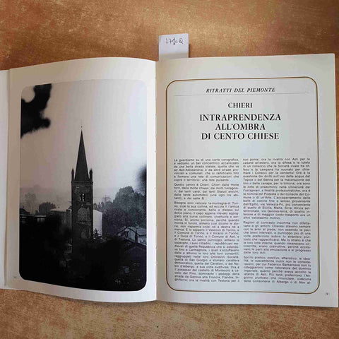 RITRATTI DEL PIEMONTE - PIERA CONDULMER - EDITIP TORINO 1975 ILLUSTRATO