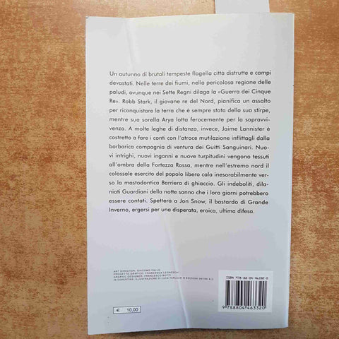 GEORGE R.R. MARTIN - I FIUMI DELLA GUERRA LE CRONACHE DEL GHIACCIO - MONDADORI