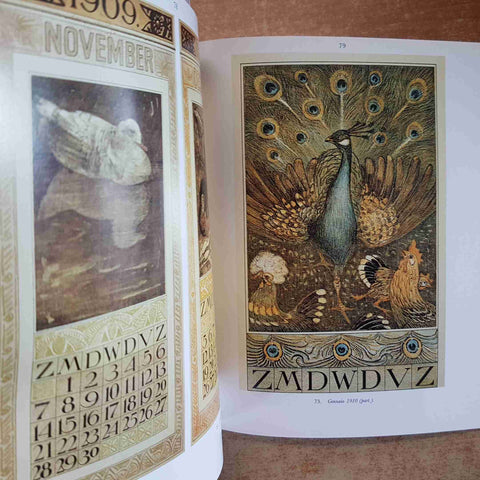 THEODOOR VAN HOYTEMA CALENDARI ARTE GRAFICA LITOGRAFIE -  GODOLI EZIO - CANTINI