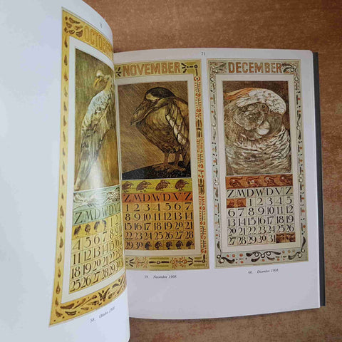 THEODOOR VAN HOYTEMA CALENDARI ARTE GRAFICA LITOGRAFIE -  GODOLI EZIO - CANTINI