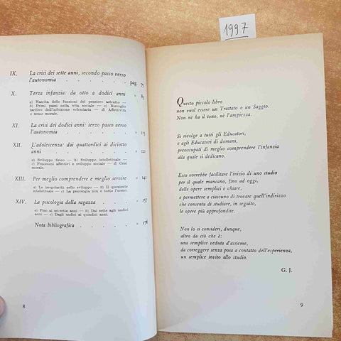 I RAGAZZI SONO COSÌ GRANDI LINEE DI PSICOLOGIA DELL’ETA SCOLASTICA GUY JACQUIN