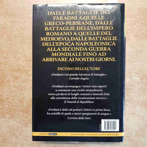 LA STORIA DEL MONDO IN 1001 BATTAGLIE - ANDREA FREDIANI 2015 NEWTON COMPTON