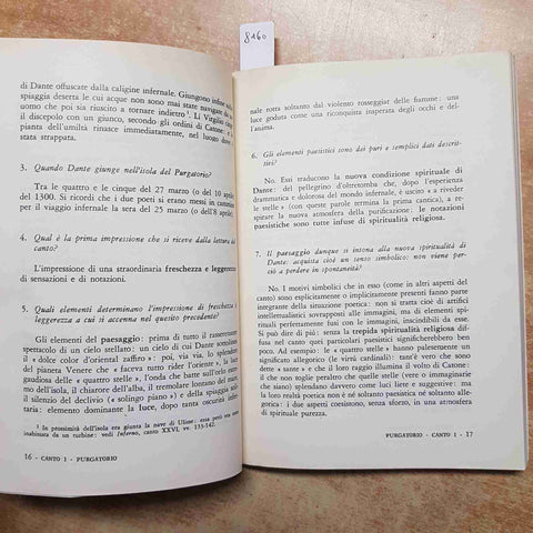 IL POEMA DI DANTE VOL. II PURGATORIO - V. COURIR - REMO SANDRON 1988