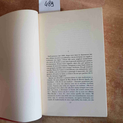 LEGGERE LOLITA A TEHERAN AZAR NAFISI ADELPHI NARRATIVA IRAN 2004 emancipazione