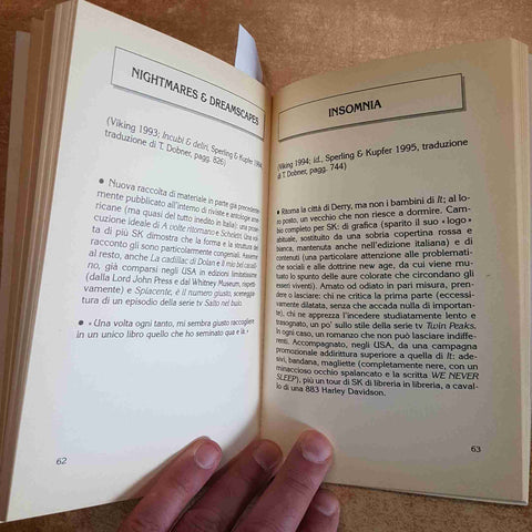STEPHEN KING POCKET - JOE ARDEN GUIDA TASCABILE SPERLING 1996 HORROR BRIVIDO