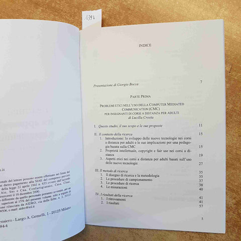 ELEARNING FRA APPRENDIMENTO E INSEGNAMENTO - CROSTA, NOVELLINI 2002 V&P
