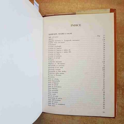 IL LIBRO DELLA VERA CUCINA FIORENTINA PAOLO PETRONI 1977 BONECHI RICETTE TOSCANE