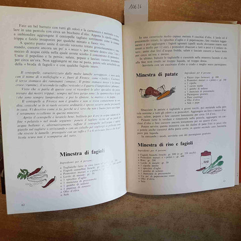 IL LIBRO DELLA VERA CUCINA FIORENTINA PAOLO PETRONI 1977 BONECHI RICETTE TOSCANE