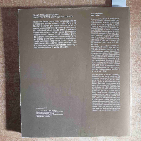 VAN GOGH - JEAN LEYMARIE - MONOGRAFIA ARTE PITTURA 1989 SKIRA NEWTON COMPTON