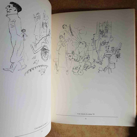 GEORGE GROSZ IL NUOVO VOLTO DELLA CLASSE DIRIGENTE BUR ARTE 1°ed ILLUSTRATO 1975