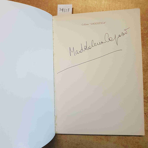 TEATRO AMERICANO CONTEMPORANEO autografato! MADDALENA CAPASSO NUOVI AUTORI 1986