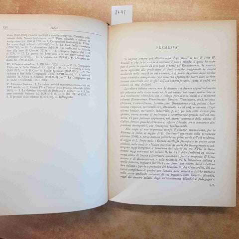 NUOVE QUESTIONI DI STORIA MODERNA 1 MARZORATI 1966 COLONIE CONTRORIFORMA SCIENZA