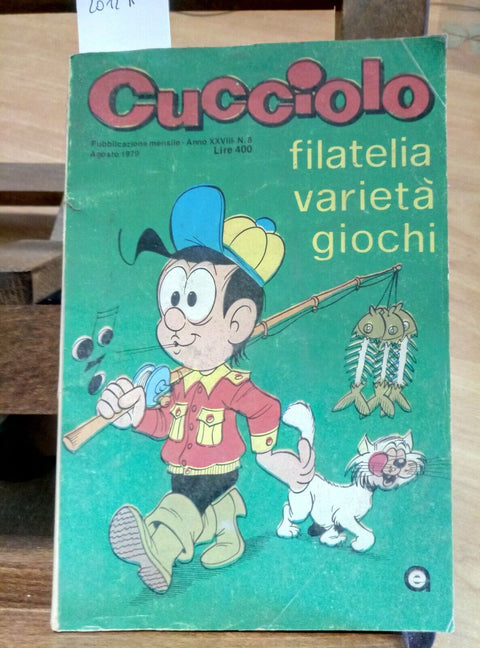 CUCCIOLO NUMERO 8 - AGOSTO 1979 - EDIZIONI ALPE - ANNO XXVIII - FUMETTO (20