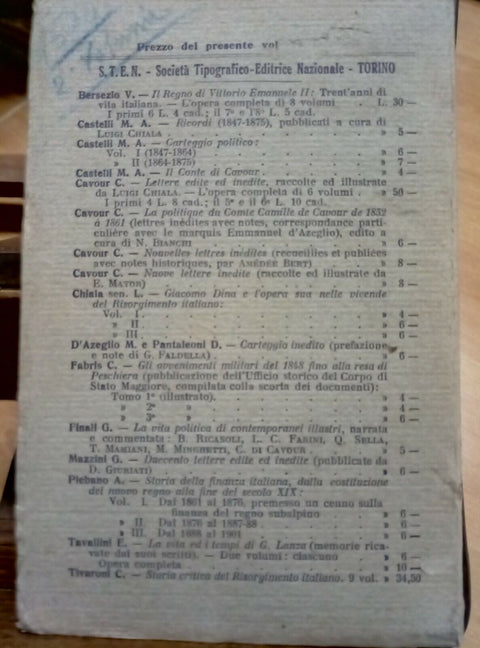 GLI ULTIMI CENTO ANNI DI STORIA UNIVERSALE - VOL.2 PIETRO ORSI 1870/1915 (