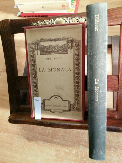 DENIS DIDEROT - LA MONACA - EDITORI ASSOCIATI 1966 ROMA(5850)I CLASSIC