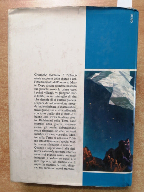 RAY BRADBURY - CRONACHE MARZIANE 1971 illustrato MONDADORI science fiction(