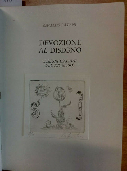 DEVOZIONE AL DISEGNO O. PATANI 1983 STANZA DEL BORGO (1749) SPLENDIDO
