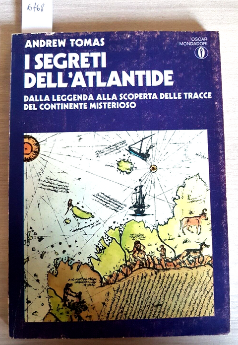 I SEGRETI DELL'ATLANTIDE continente scomparso ANDREW TOMAS 1978 MONDADORI