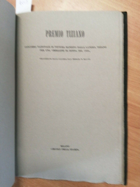 PREMIO TIZIANO 1951 - CONCORSO NAZIONALE DI PITTURA - VERGANI CASCELLA (401