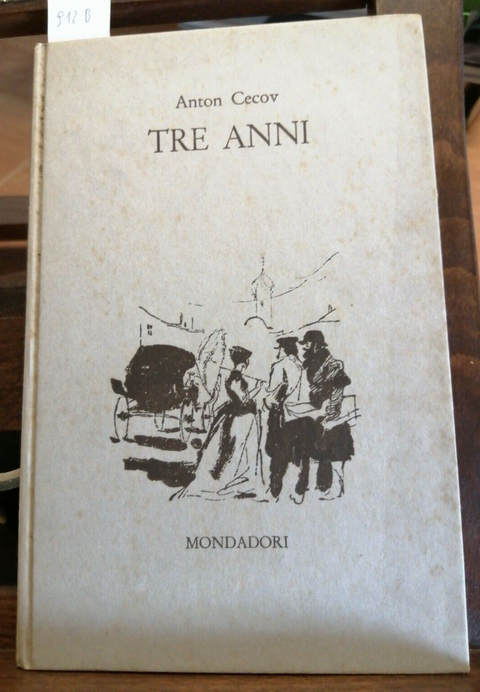 ANTON CECOV - Tre anni MONDADORI 1ed. 1960 illustrato letteratura russa (9