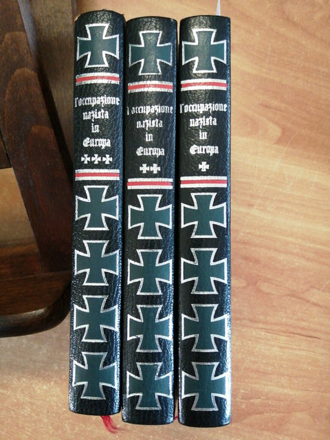 L'OCCUPAZIONE NAZISTA IN EUROPA - MAX POLO - 1972 - FERNI - 3 VOL. (4522B