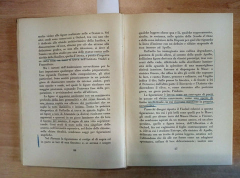 LUIGI SERRA - RAFFAELLO - 1945 - I GRANDI ITALIANI - UTET (2495)