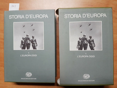 STORIA D'EUROPA - L'EUROPA OGGI - VOLUME 1 - EINAUDI - 1993 - COFANETTO -