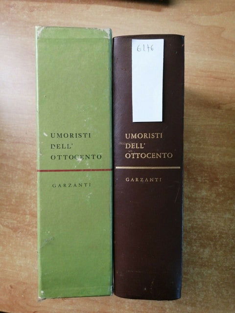 UMORISTI DELL'OTTOCENTO 1ED. GARZANTI 1960 CON COFANETTO (6276) ILLU