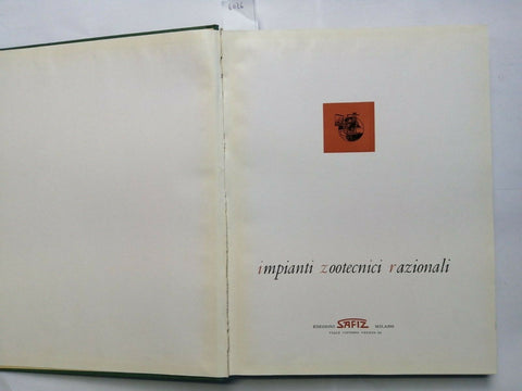 Impianti Zootecnici Razionali 1959 Safiz STALLA ALLEVAMENTO PORCILI OVILI (