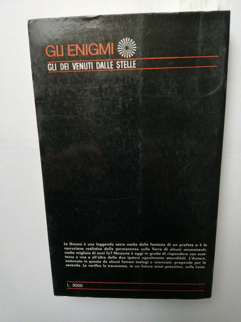 GLI DEI VENUTI DALLE STELLE - Jean Sendy 1971 DELLAVALLE - Genesi Bibbia (2