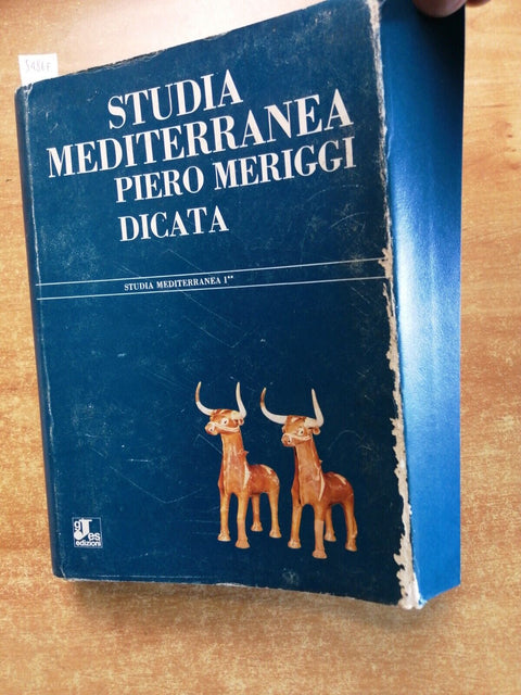 STUDIA MEDITERRANEA parte 2 - PIERO MERIGGI DICATA - 1979 Aurora Edizioni (