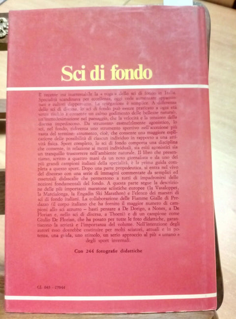 SCI DI FONDO - CAMPIOTTI/ DE FLORIAN 1980 LONGANESI (3089)