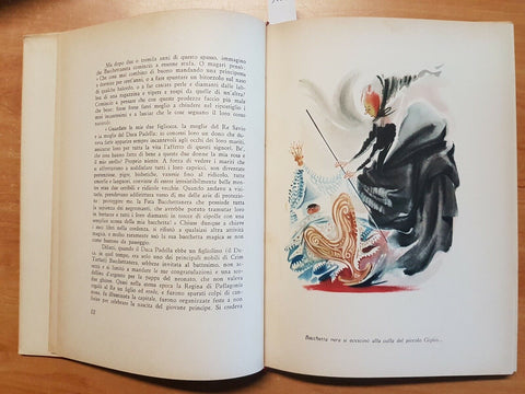 WILLIAM THACKERAY - LA ROSA E L'ANELLO - GARZANTI 1950 ILLUSTRATO - RARO!