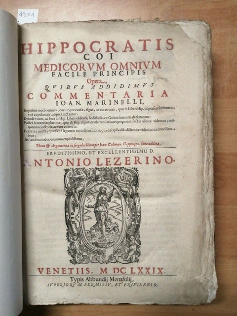 1679 Hippocratis Coi medicorum omnium facile Principis Opera - IPPOCRATE (4