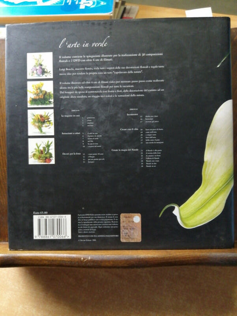 L'ARTE IN VERDE + 2 DVD - LUIGI BOCCHI 2006 Sitcom Editore (6650)DECO