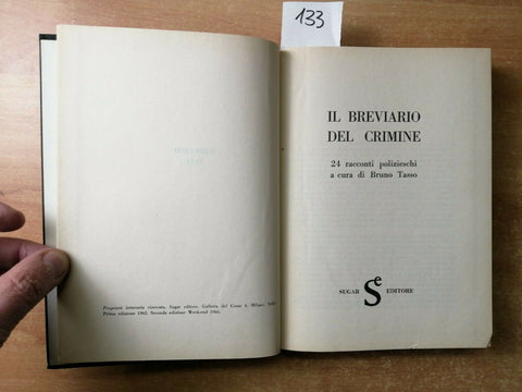 IL BREVIARIO DEL CRIMINE - 24 RACCONTI 1966 SUGAR WEEK END - BRUNO TASSO